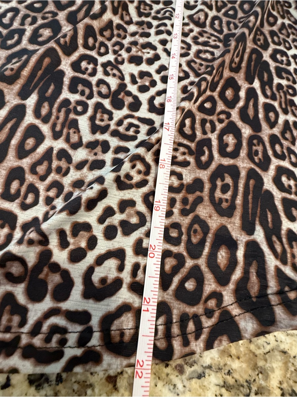 Giddy Up Glamour western leopard print cactus floral top crop sleeves SZ M - Picture 7 of 11